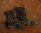 Vincent van Gogh A Pair of Shoes 1 painting
